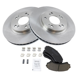 TRQ® - Front Disc Brake Kit with Ceramic Pads