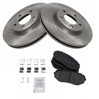 TRQ® - Front Disc Brake Kit with Ceramic Pads