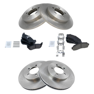 TRQ® - Disc Brake Kit with Ceramic Pads
