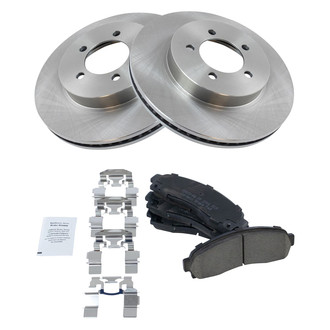 TRQ® - Front Disc Brake Kit with Ceramic Pads
