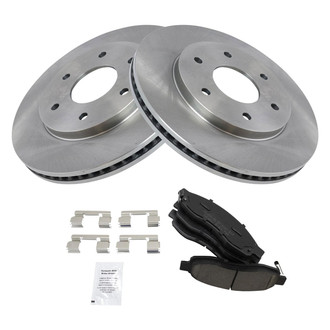 TRQ® - Front Disc Brake Kit with Ceramic Pads