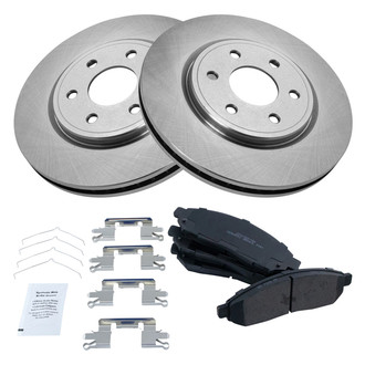 TRQ® - Front Disc Brake Kit with Ceramic Pads