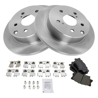 TRQ® - Rear Disc Brake Kit with Ceramic Pads