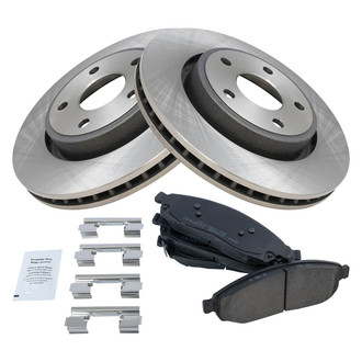 TRQ® - Front Disc Brake Kit with Ceramic Pads
