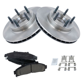 TRQ® - Front Disc Brake Kit with Ceramic Pads