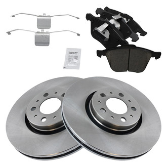 TRQ® - Front Disc Brake Kit with Ceramic Pads