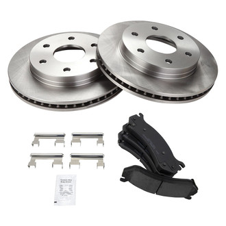 TRQ® - Front Disc Brake Kit with Ceramic Pads