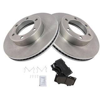 TRQ® - Front Disc Brake Kit with Ceramic Pads