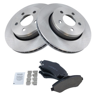 TRQ® - Front Disc Brake Kit with Ceramic Pads