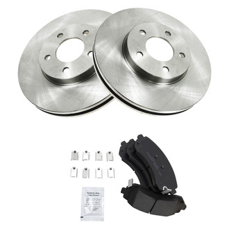 TRQ® - Front Disc Brake Kit with Ceramic Pads