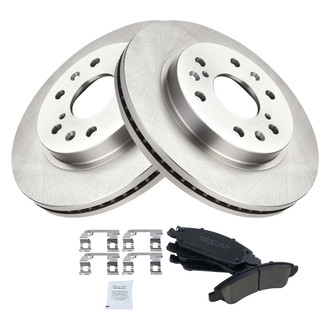 TRQ® - Front Disc Brake Kit with Ceramic Pads