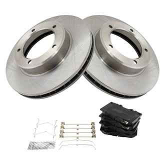 TRQ® - Front Disc Brake Kit with Ceramic Pads