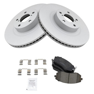 TRQ® - Front Disc Brake Kit with Ceramic Pads