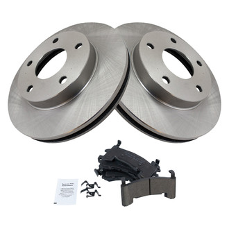 TRQ® - Front Disc Brake Kit with Ceramic Pads