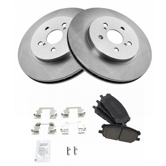 TRQ® - Front Disc Brake Kit with Ceramic Pads