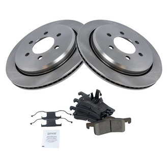 TRQ® - Rear Disc Brake Kit with Ceramic Pads