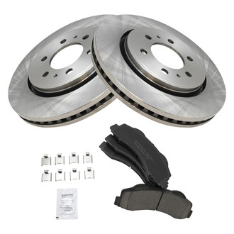 TRQ® - Front Disc Brake Kit with Ceramic Pads