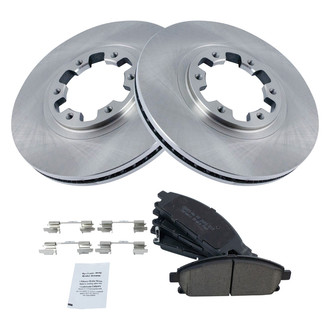 TRQ® - Front Disc Brake Kit with Ceramic Pads