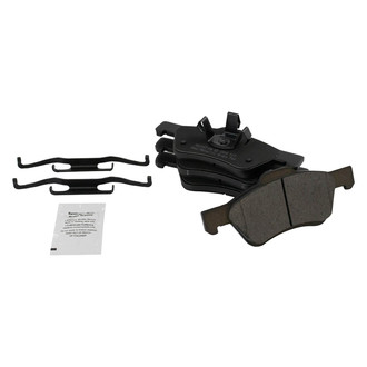 TRQ® - Front Disc Brake Kit with Semi-Metallic Pads