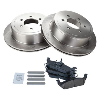 TRQ® - Rear Disc Brake Kit with Ceramic Pads