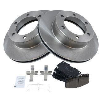 TRQ® - Front Disc Brake Kit with Ceramic Pads