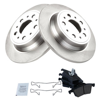 TRQ® - Rear Disc Brake Kit with Ceramic Pads