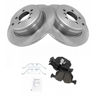 TRQ® - Rear Disc Brake Kit with Ceramic Pads