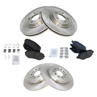 TRQ® - Disc Brake Kit with Ceramic Pads