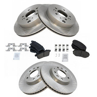 TRQ® - Disc Brake Kit with Ceramic Pads