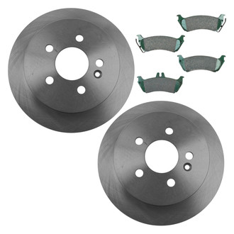 TRQ® - Rear Disc Brake Kit with Ceramic Pads