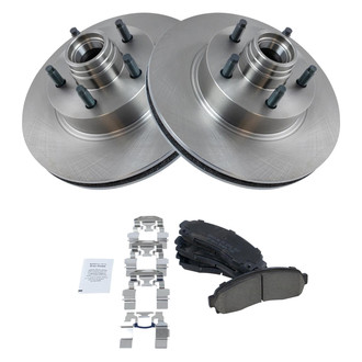 TRQ® - Front Disc Brake Kit with Ceramic Pads