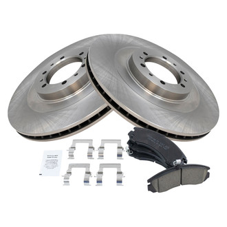 TRQ® - Front Disc Brake Kit with Ceramic Pads