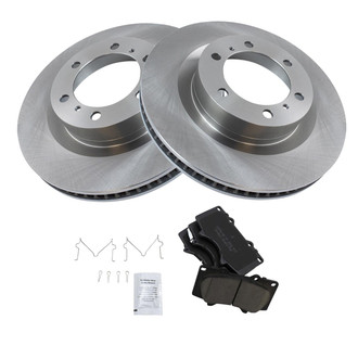 TRQ® - Front Disc Brake Kit with Ceramic Pads