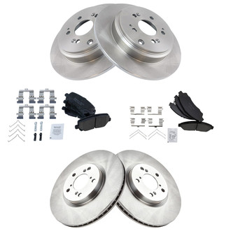 TRQ® - Disc Brake Kit with Ceramic Pads