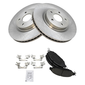 TRQ® - Front Disc Brake Kit with Ceramic Pads