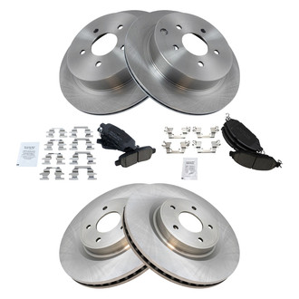 TRQ® - Disc Brake Kit with Ceramic Pads