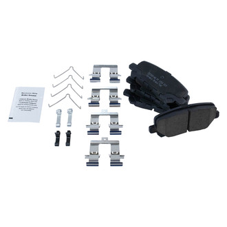 TRQ® - Ceramic Front and Rear Disc Brake Pads