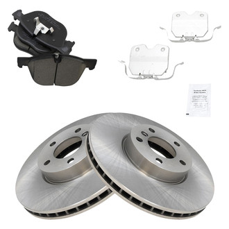 TRQ® - Front Disc Brake Kit with Ceramic Pads