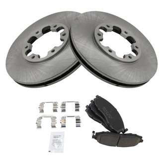 TRQ® - Front Disc Brake Kit with Ceramic Pads