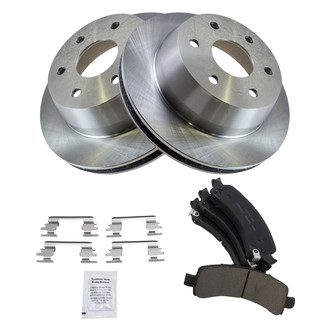 TRQ® - Rear Disc Brake Kit with Ceramic Pads