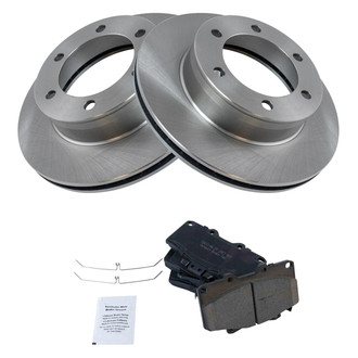 TRQ® - Front Disc Brake Kit with Ceramic Pads