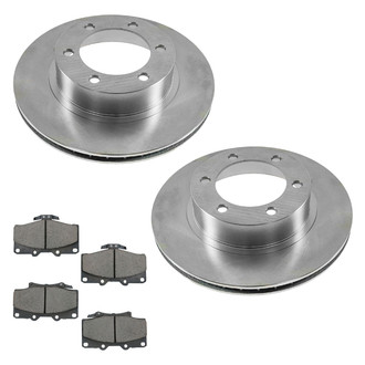 TRQ® - Front Disc Brake Kit with Ceramic Pads