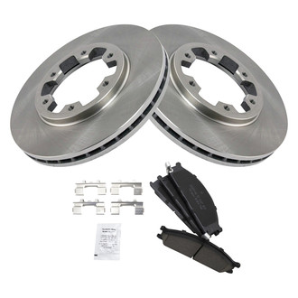 TRQ® - Front Disc Brake Kit with Ceramic Pads