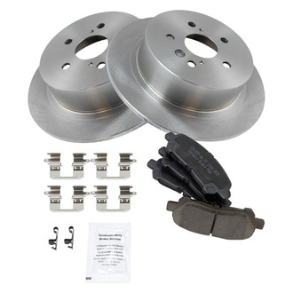 TRQ® - Rear Disc Brake Kit with Ceramic Pads