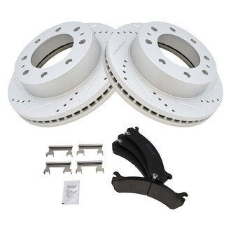 TRQ® - Performance Ceramic Front Brake Kit