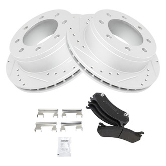 TRQ® - Performance Semi-Metallic Rear Brake Kit