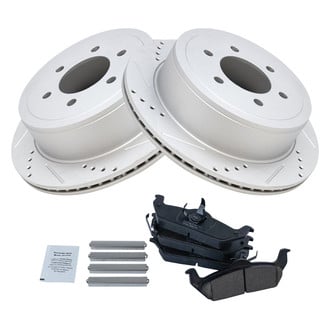 TRQ® - Performance Ceramic Rear Brake Kit