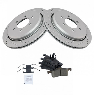 TRQ® - Performance Ceramic Rear Brake Kit