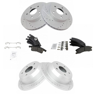 TRQ® - Performance Ceramic Brake Kit