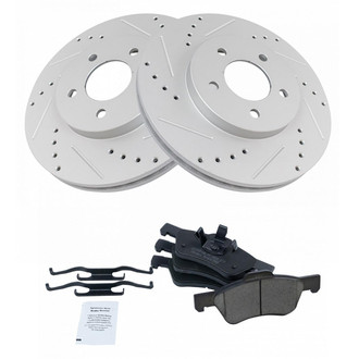 TRQ® - Performance Ceramic Front Brake Kit